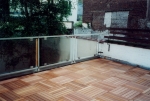 Terrasse en Bangkirai